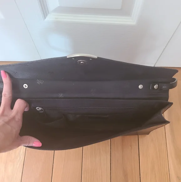 New Vintage Lauren Ralph Lauren Clutch Purse - Picture 9 of 13